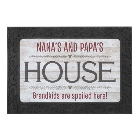 Grandparents House Doormat - 24x36 w/ Holder
