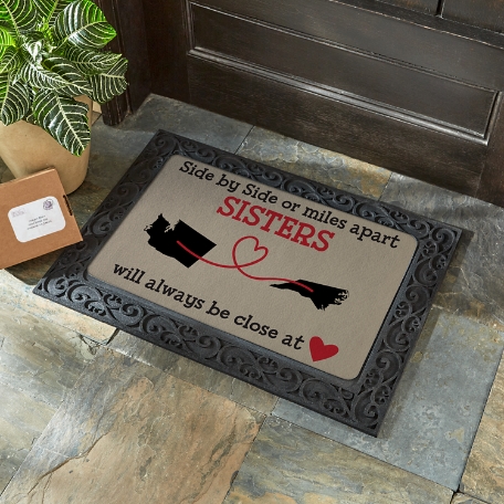 Miles Apart, Close at Heart Doormat