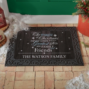 The Magic of Christmas Doormat