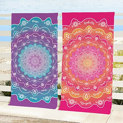Kaleidoscope Beach Towel