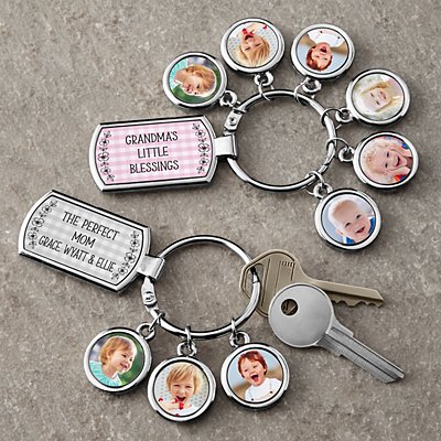 Little Blessings Photo Keychain