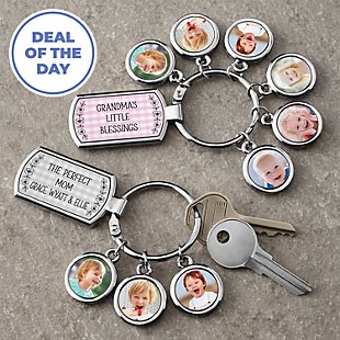 Little Blessings Photo Keychain
