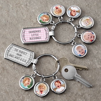 Little Blessings Photo Keychain