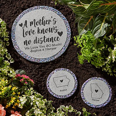 A Mother's Love Knows No Distance Garden Stone