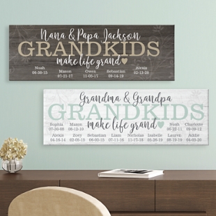 Personalized Grandma gifts, Personalized Gift for Grandma gift persona –  Letter Art Gifts