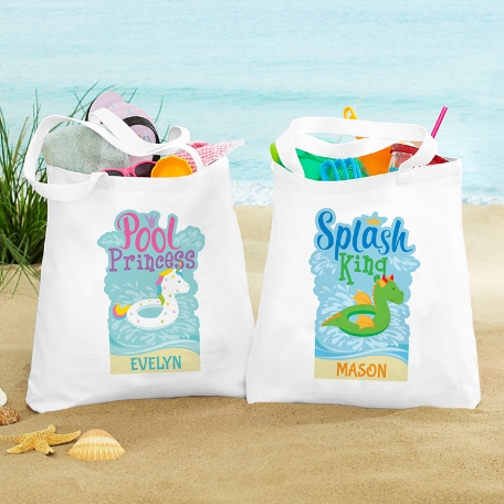 Poolside Royalty Tote Bag