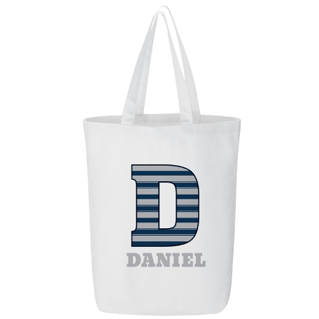 Their Own Name Tote Bag - Stripes