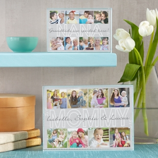 Cherished Memories Photo Glass Block