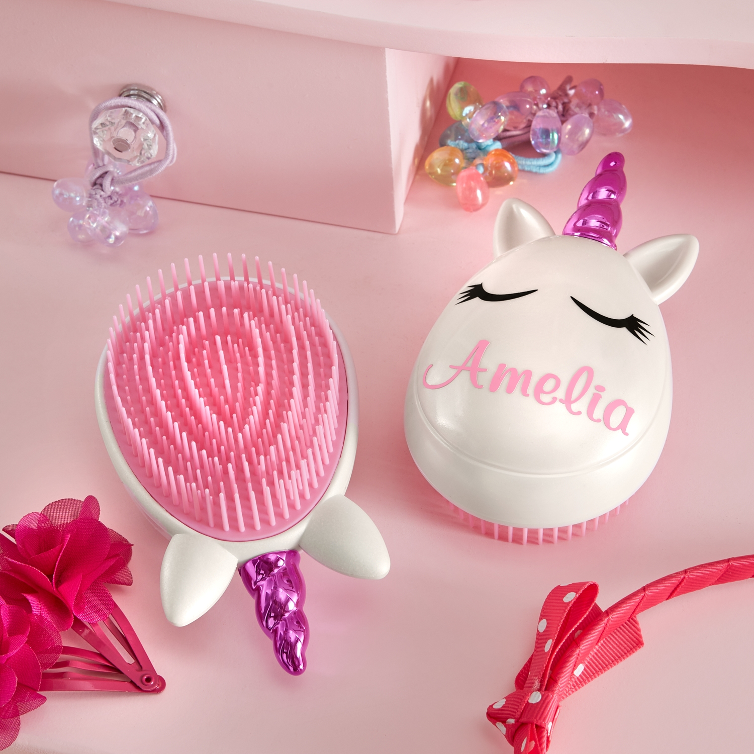 Enchanted Unicorn Personalized Hair Brush