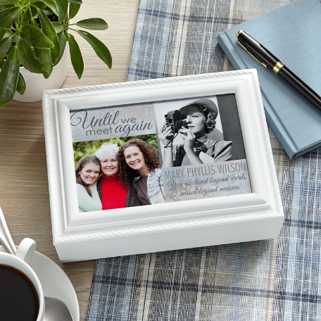 Until We Meet Again Photo Music Box