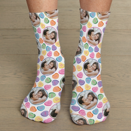 Heart Message Socks - Large