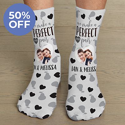 Perfect Pair Photo Socks
