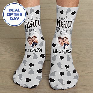 Perfect Pair Photo Socks