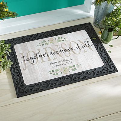 Together We Have It All  Doormat