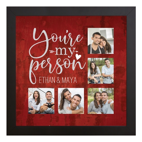You're My Person Photo Framed Canvas - 11x11