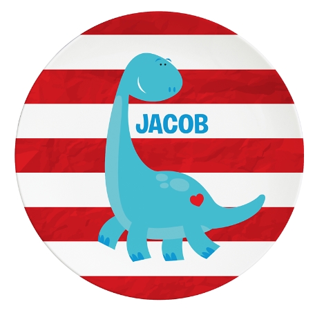 Made With Love Tableware - Plate -Dinosaur