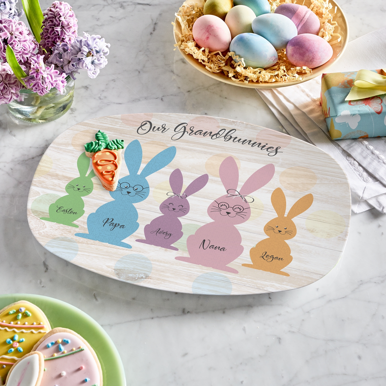 Love My Grandbunnies Platter