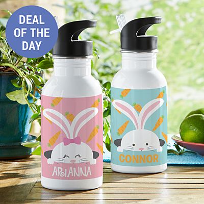 Peek-a-Boo Bunny Water Bottle