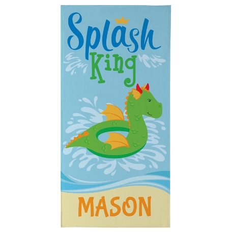 Poolside Royalty Beach Towel-Standard - Splash King