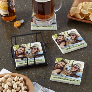 Personalized Customizable Wood Coasters for Drinks, Wedding & Bridal S –  personalmementos