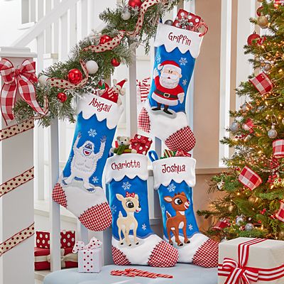 Rudolph® Character Personalized Stockings