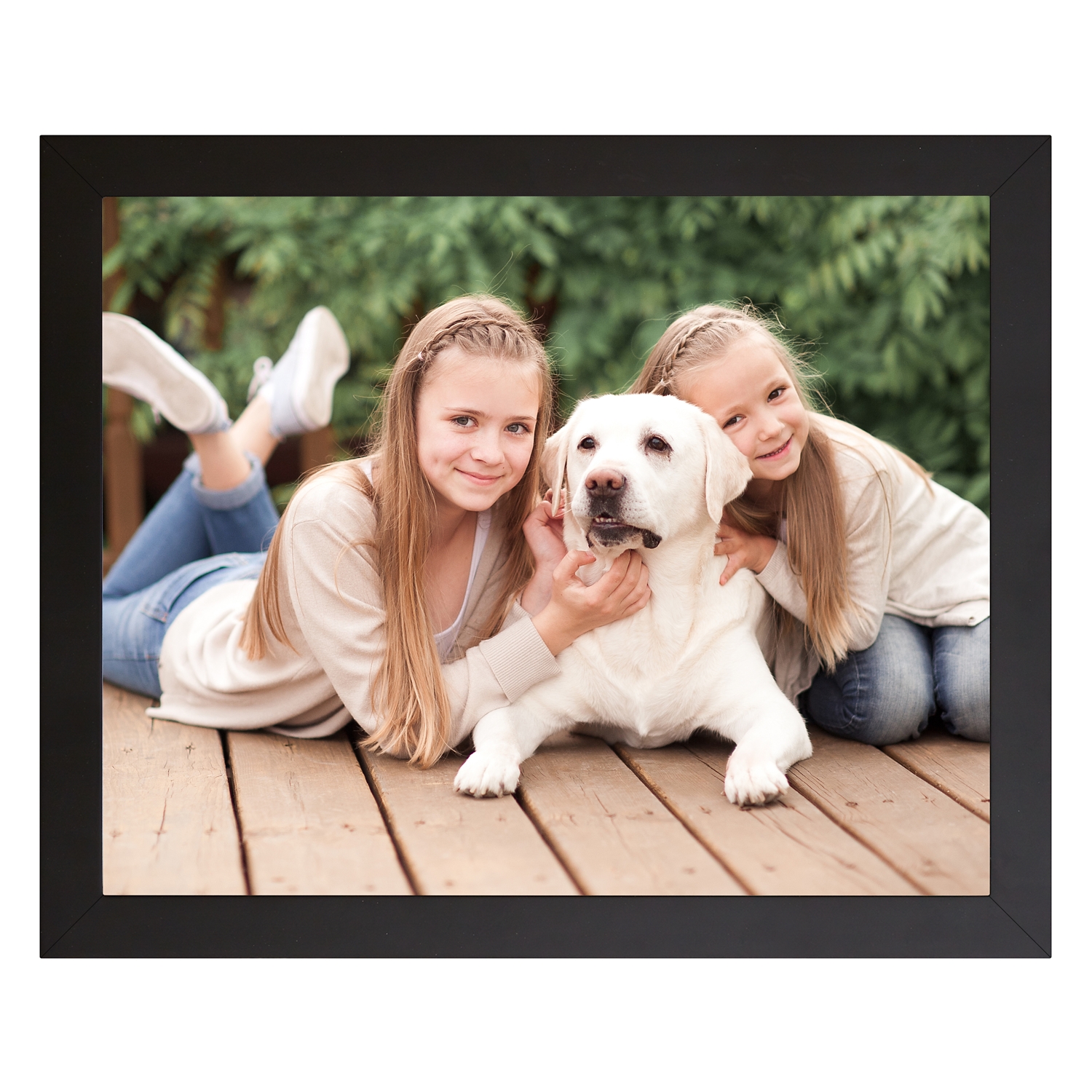 Picture-Perfect Photo Canvas Framed - 16x20 - Black Frame