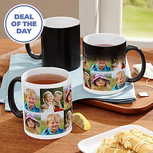 Picture Perfect Multi Photo Color Changing Mug