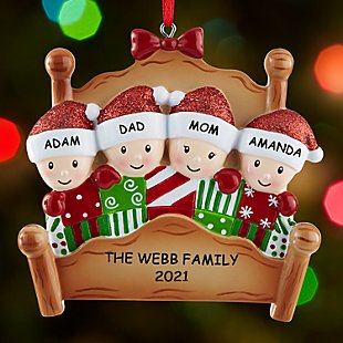 Cozy Christmas Family Ornament
