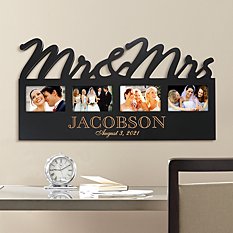 Mr. & Mrs. Frame Plaque