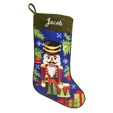 Needlepoint Stocking - Nutcracker