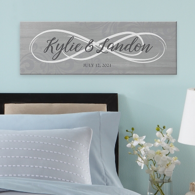 Endless Love Personalized Canvas