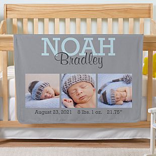 Our Sweet Baby Photo Blanket