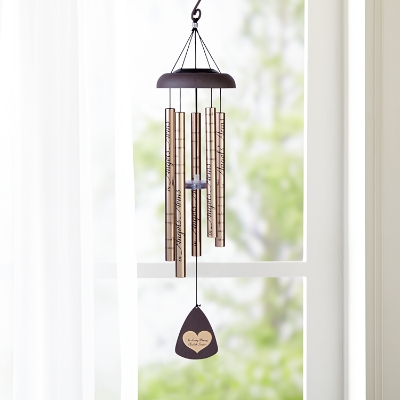 Shining Light Solar Personalized Wind Chime