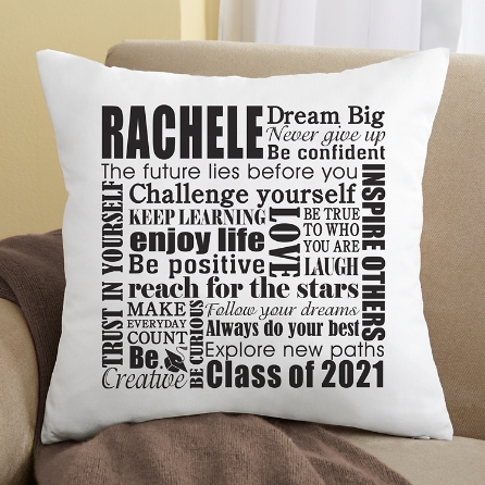 Download Dream Big Graduation Pillow Personal Creations