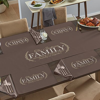 Better Together Table Runner & Placemats