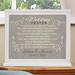 Wedding Prayer Accent Light