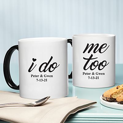 I Do, Me Too Mug Set