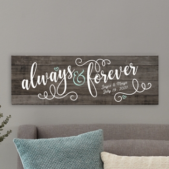 Always & Forever Canvas