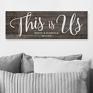 This is Us Wedding Canvas