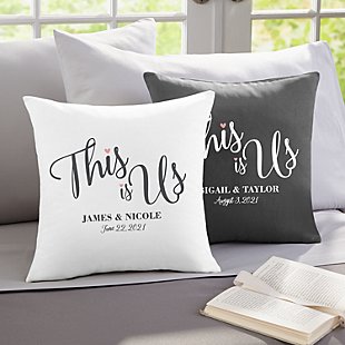 This is Us Wedding Throw Pillow