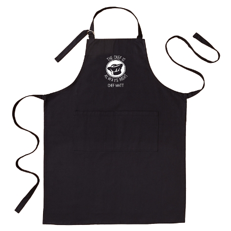 Chef Expressions Apron- Black