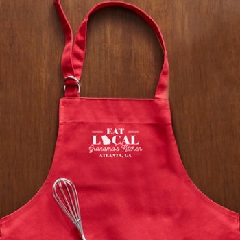 Eat Local Personalized Cooking Apron