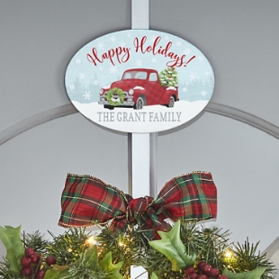 Classic Christmas Wreath Holder