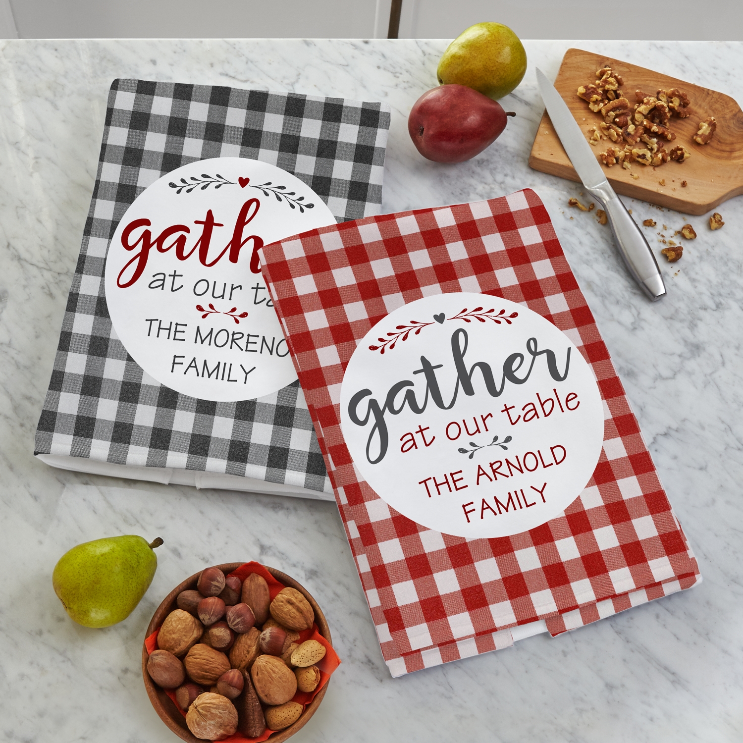 Family Gather Kitchen Towel