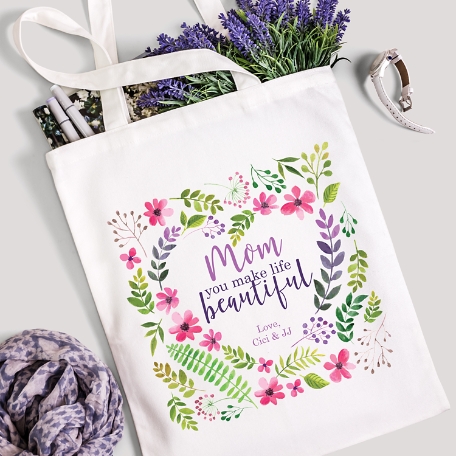 You Make Life Beautiful Tote Bag