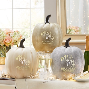 Light-Up Festive Romance XL Pumpkin