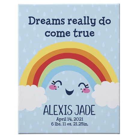 Rainbow Baby Canvas-11x14