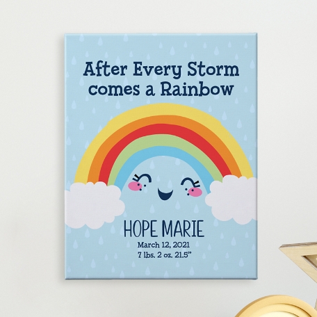 Rainbow Baby Canvas