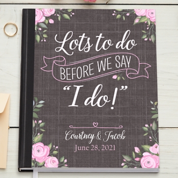 Bride's Wedding Planning Personalized Notebook