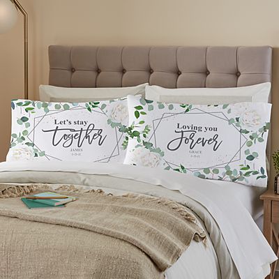 Let's Stay Together Pillowcase Set